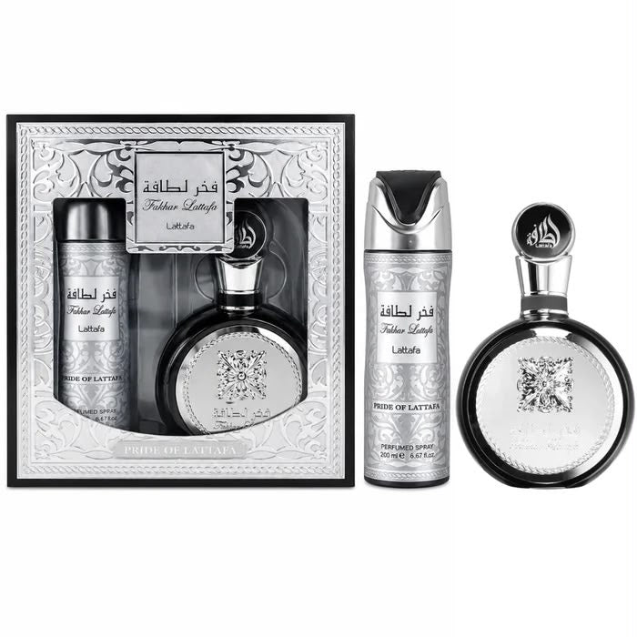 Set fakhar men lattafa 100ml + desodorante spray20ml